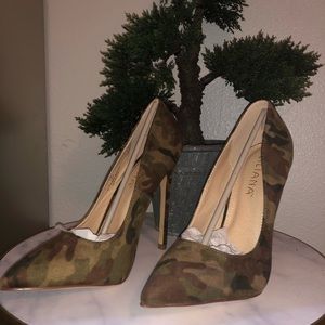 Liliana Brand Camo Heels